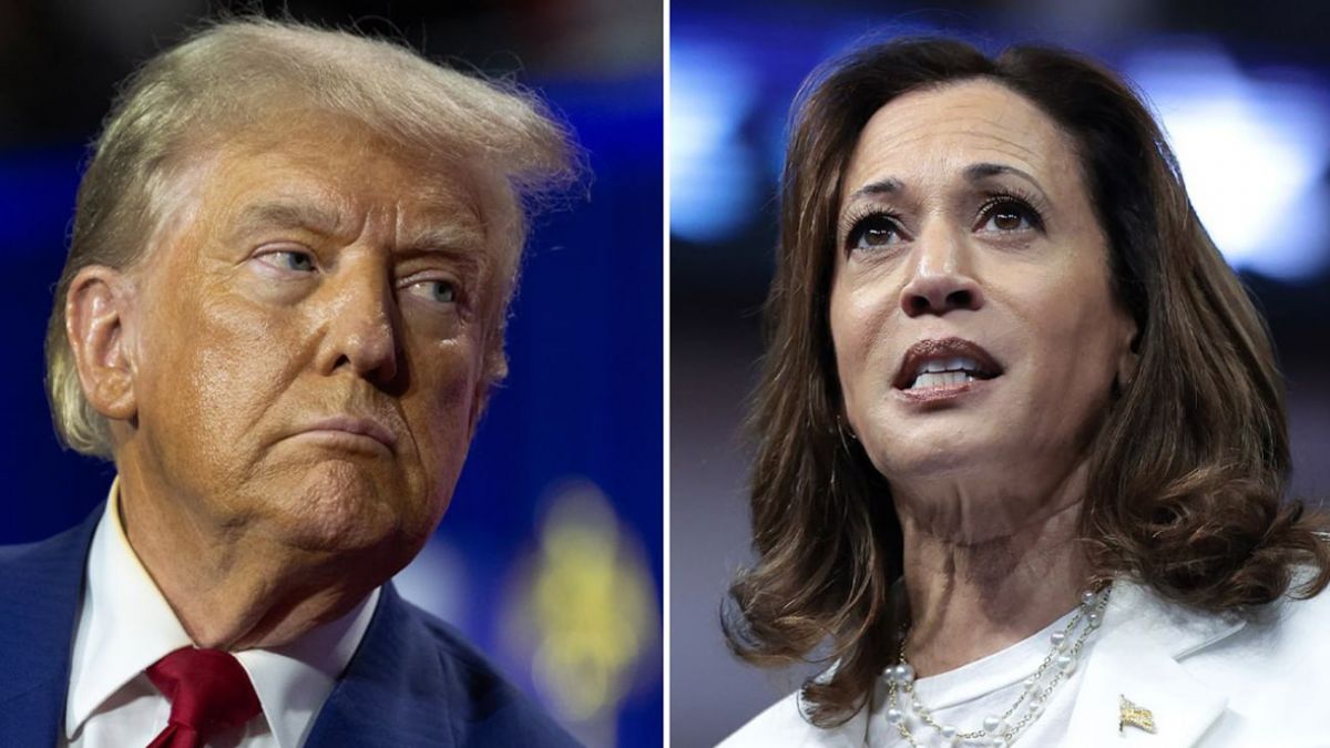 Harris leads Trump by three points in new poll