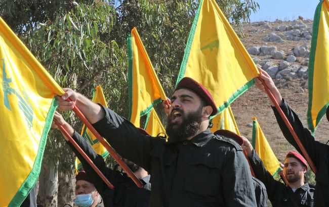 Hezbollah militants launched rockets at northern Israel, igniting fire