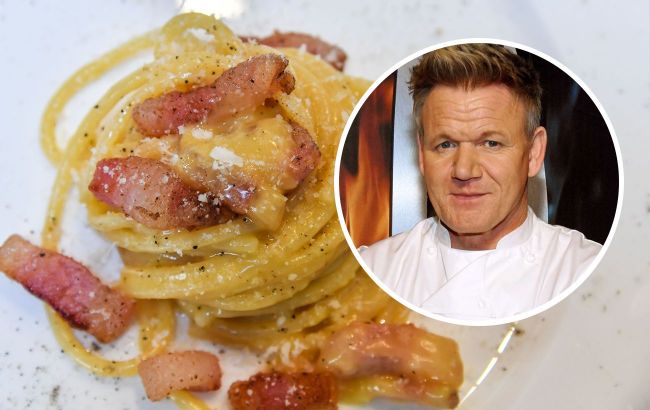 Carbonara in 10 minutes by Gordon Ramsay: Quick recipe for famous pasta with peas