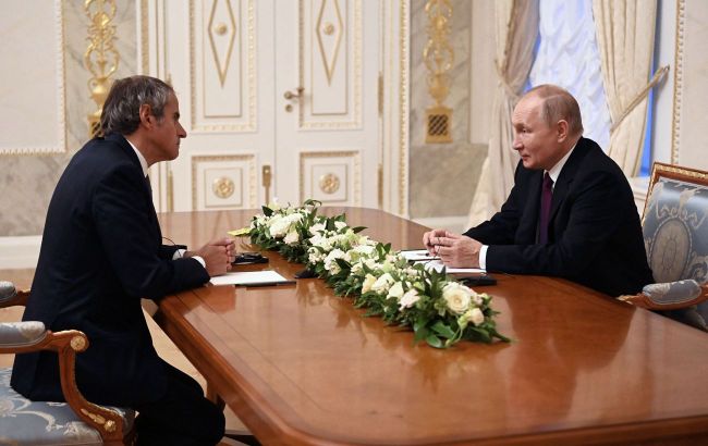 Putin welcomes IAEA director to Kremlin amid nuclear talks