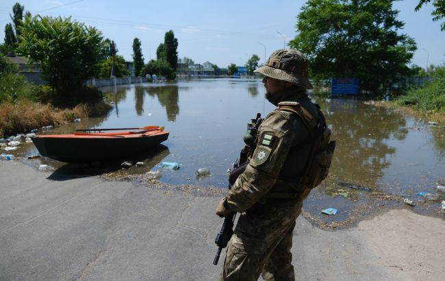 Water receding: Situation in areas flooded resulting from Kakhovka dam destruction