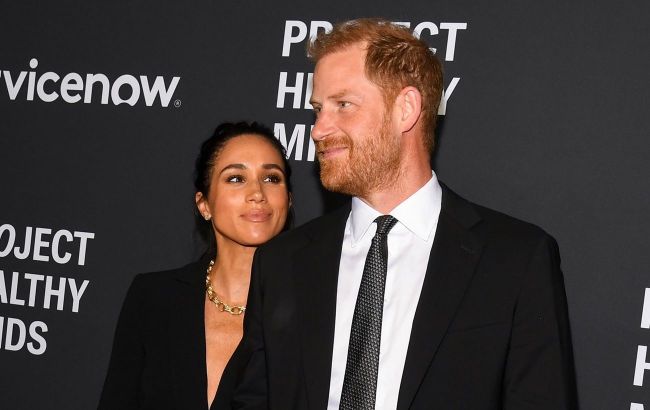 Meghan Markle shares rare glimpse of Prince Harry and their children
