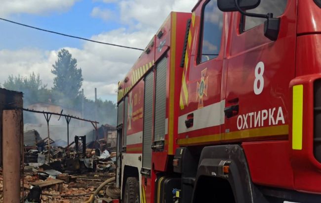 Russia strikes Ukraine's Okhtyrka with 15 drones: 3 children among wounded
