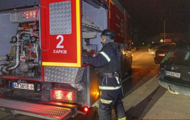 Night strike on Kharkiv: emergency crews show rescue footage