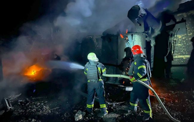 Russia massively strikes Ukraine's south: Ship hit, fires, and power outages reported