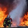 Repeated strikes target rescuers battling blaze after Russian attack