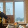 Aftermath of Russian attack: Kyiv multi-story building suffers damage (video)