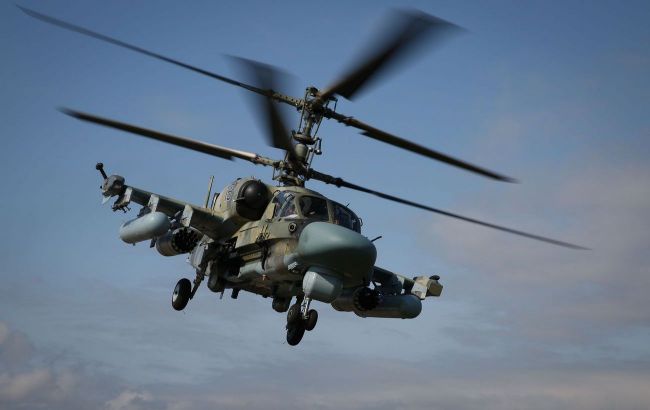 Ukrainian forces destroy Russian Ka-52 helicopter with crew using FPV drones