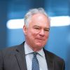 US Senator Tim Kaine arrives in Kyiv