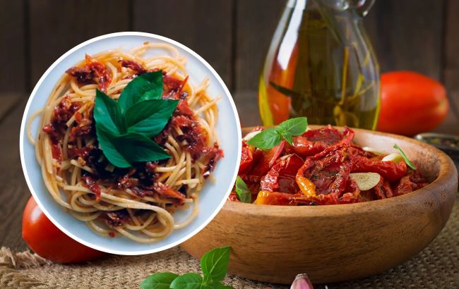 Best sun-dried tomato pasta recipe: Photo