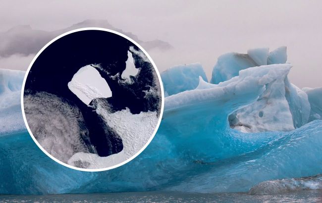 World's largest iceberg begins its movement after a 30-year hiatus