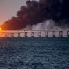Ukraine strikes railway bridge in Russia-occupied Crimea