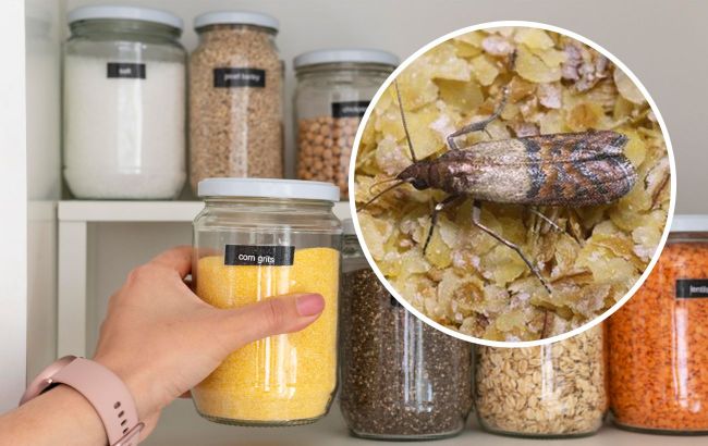 Easy way to get rid of pantry moths