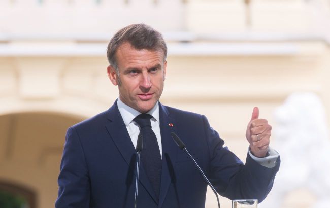 Macron pushes back at Trump, says EU will decide independently on China tariffs
