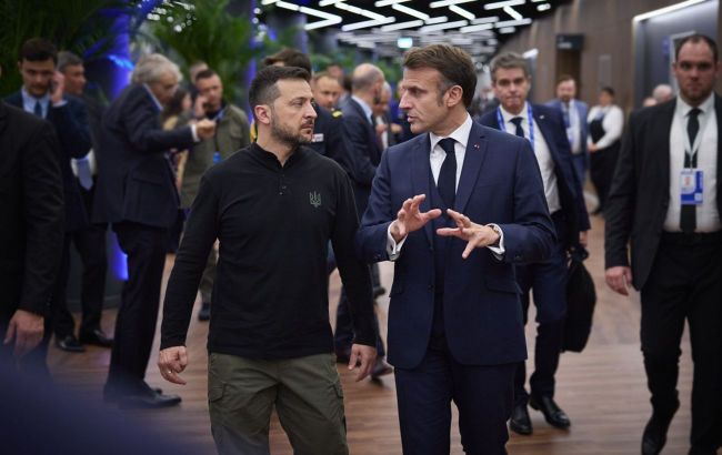 One hour talk: Zelenskyy and Macron discuss air defense and Coalition of the Willing