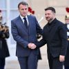 Ukraine is only country that can discuss territorial issues, as these are its lands - Macron