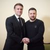 Zelenskyy meets with Macron in Brussels