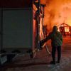 Massive fires erupt at Russian military airfield in occupied Crimea after explosions
