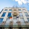 The Matyuha Foundation joined the Origami for Ukraine installation on the Kyiv Museum façade