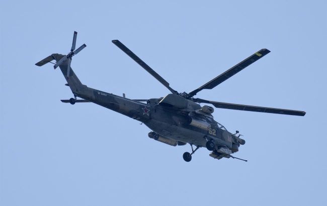 Ukrainian troops take down Russian Mi-28 attack helicopter with an FPV drone