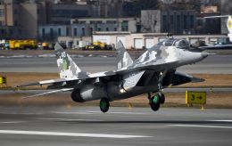 MiG-29 crashes in Poltava region, Ukraine