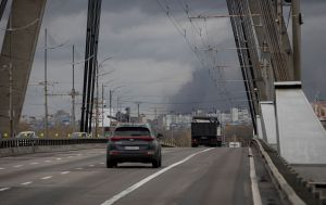 Russia strikes another key bridge in Kyiv: Roadway damaged, traffic suspended
