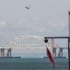 Ukraine Navy hits Russian boats guarding Crimea Bridge