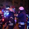 Building catches fire after Russian drone attack in Odesa