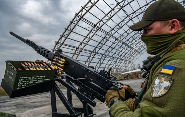 Ukrainian border guards showcase Russian drones destruction