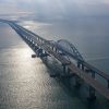 Crimean Bridge heavily fortified on all sides: New satellite imagery