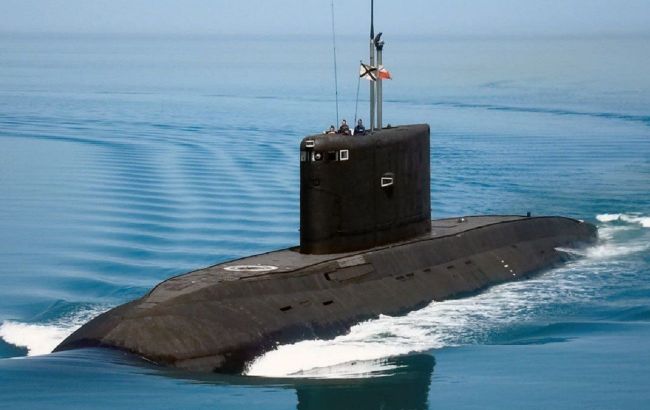 Russian submarine in Black Sea: Number of missiles on it