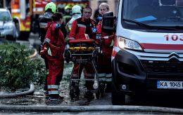 Kyiv attack aftermath: Residential buildings and warehouses hit, people injured