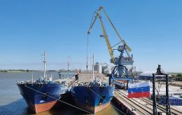 Ukrainian forces strike Russia’s Olya port, destroying Iranian ammunition