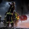 Kyiv metro on fire following Russian drone strike