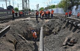 Russia kills 7 people in targeted strike on Kyiv rail depot