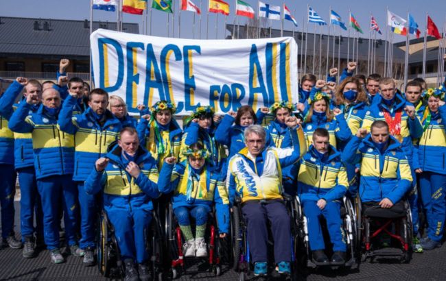 Scandal at the Paralympics: Ukraine banned from wearing 1991 map uniforms