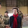 Princess Anne visits British military training of Ukrainian Armed Forces