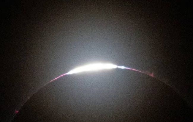 2024 solar eclipse: NASA captured pink flares