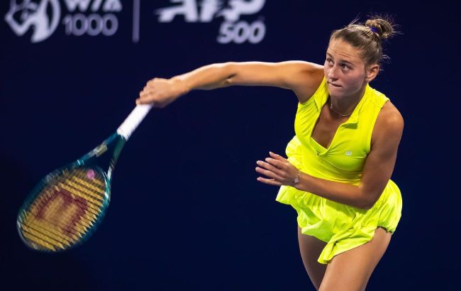 Ukrainian tennis player Kostyuk again caused problems for world No. 1