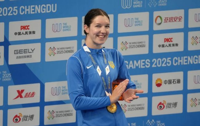 Ukrainian swimmers make history with world record and double medal win at World Games
