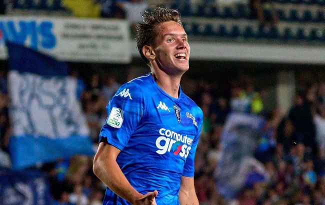Ukrainian striker Popov leads Serie B after another goal for Empoli