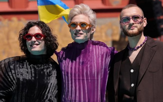 Ziferblat at Eurovision 2025 - Meaning behind their turquoise carpet outfits