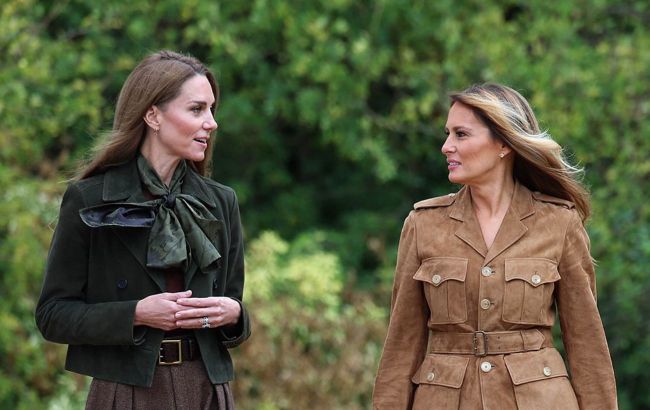 Suede fashion alert: Fall 2025 looks from Kate Middleton and Melania Trump