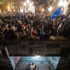 Protests erupt again in center of Tbilisi, with people being attacked by "titushky"