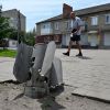 Ukrainian military shows Vovchansk after Russian shellings