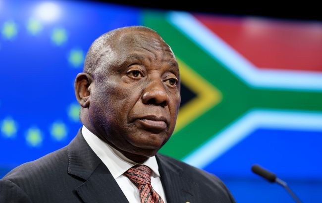 South African President arrives in Ukraine