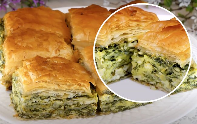 Spanakopita: Hearty Greek pie that is easy and quick to make