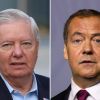 'Work on America first, gramps!': Kremlin's Medvedev slams Graham over Putin warning