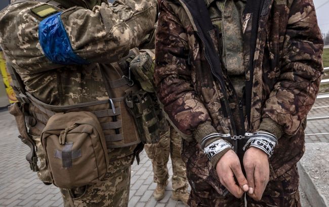 Captured Russian soldier accused by Security Service of killing two Ukrainian servicemen