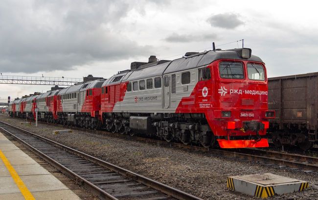 Locomotive providing logistics for Russian army destroyed in St. Petersburg 